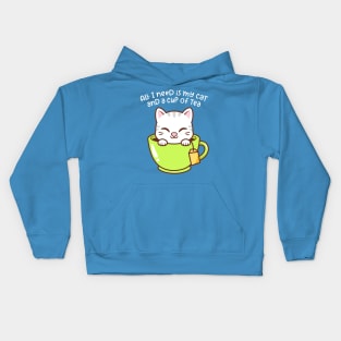 Teacup Kitty Kids Hoodie